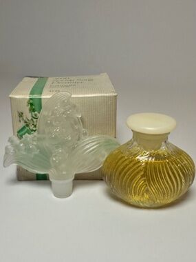 Vintage Avon Spring SongBottle w/ Box Butterfly Top New in box